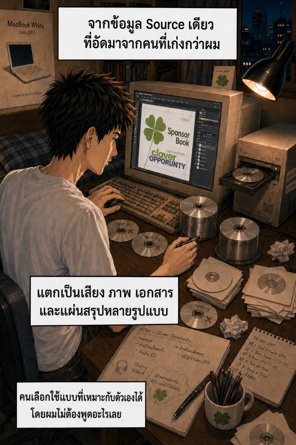 เรื่องเล่าจากโรงตีเหล็ก ตอนที่ 4 — สิ่งที่เดินทางแทนเรา — ช่องที่ 3