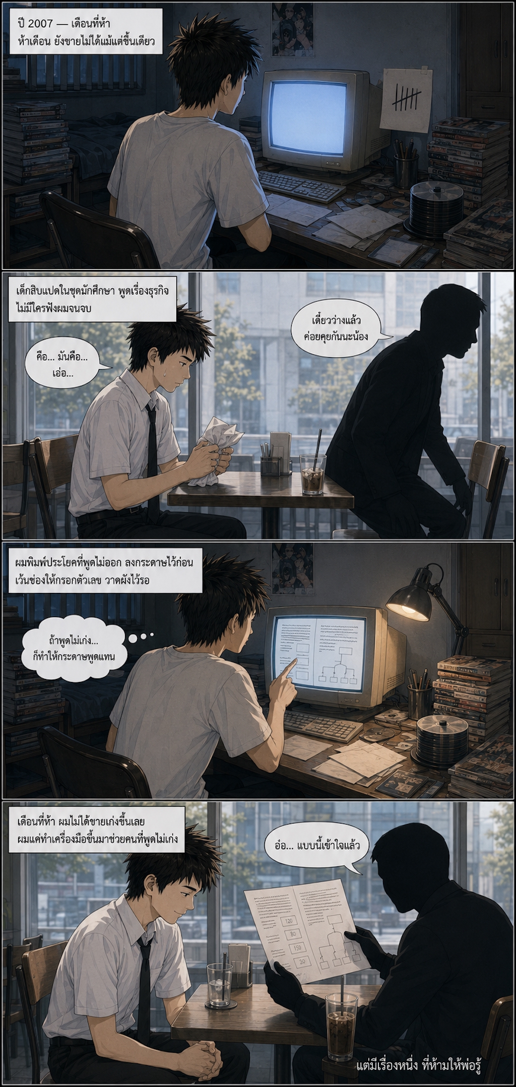 Version แรก ตอนที่ 2 — ไอเท็มชิ้นแรก