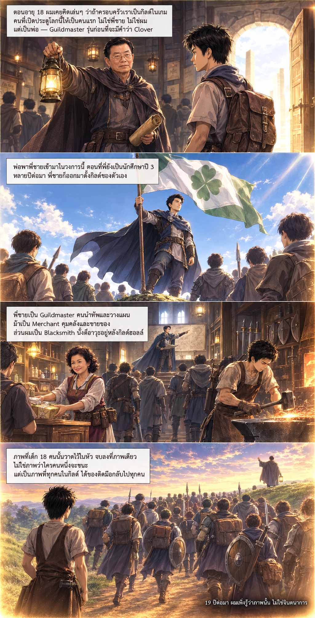 Version แรก ตอนที่ 11 — แต่ละคนมี Class ของตัวเอง