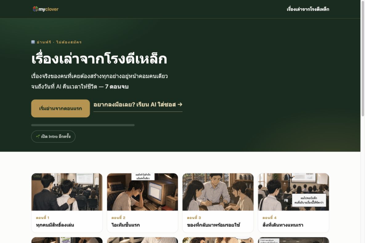 หน้าผลงาน Tales from the Forge